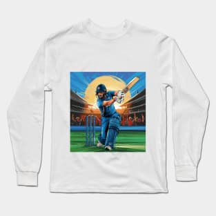 Virat Kohli Illustration Long Sleeve T-Shirt